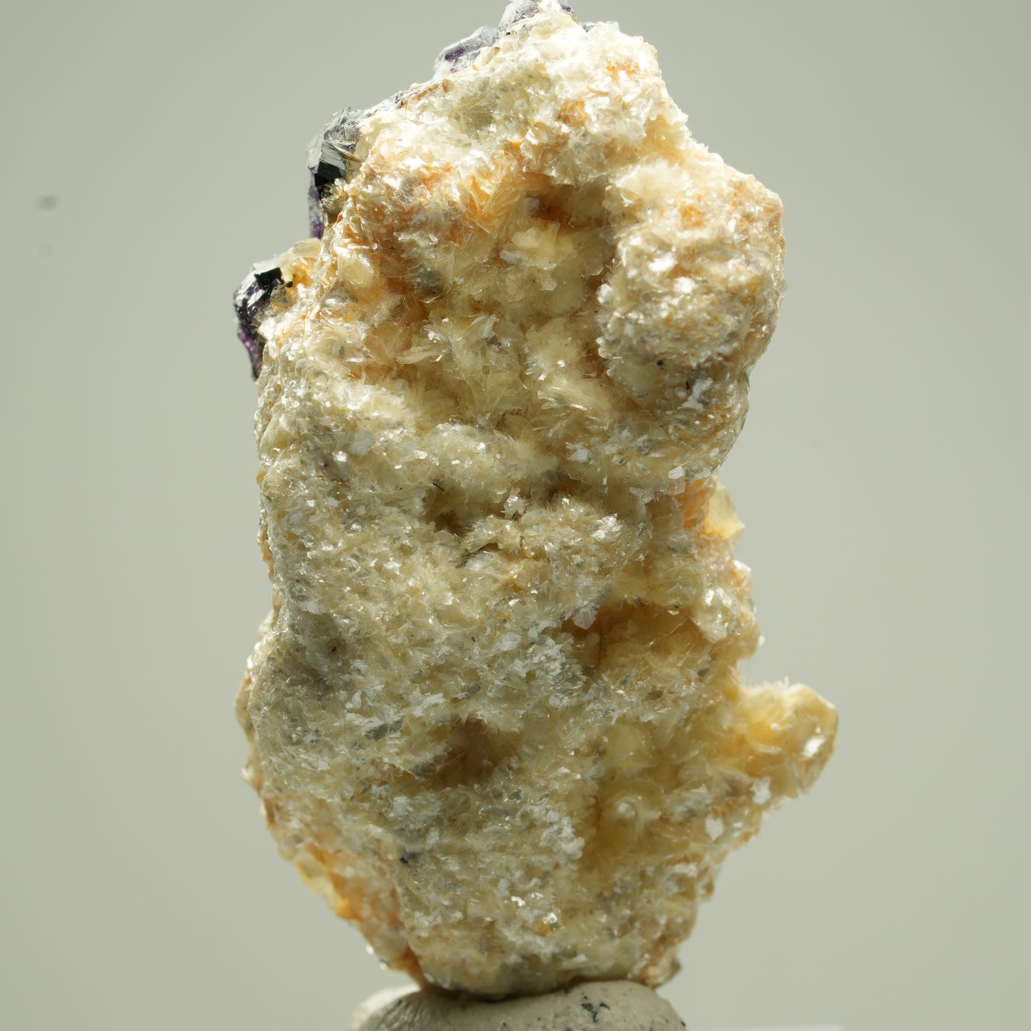 Bunte Phantom Fluorit Würfel, Schörl Turmalin, Muskovit Erongo, Namibia 49*26*23mm #13808