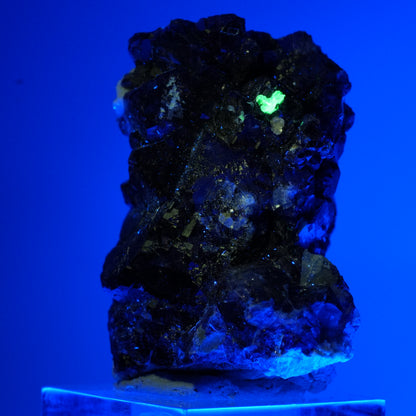 Seltene Phantom Fluorit, Orthoklas, Hyalit Opal Stufe Erongo, Namibia 44*38*34mm #13830