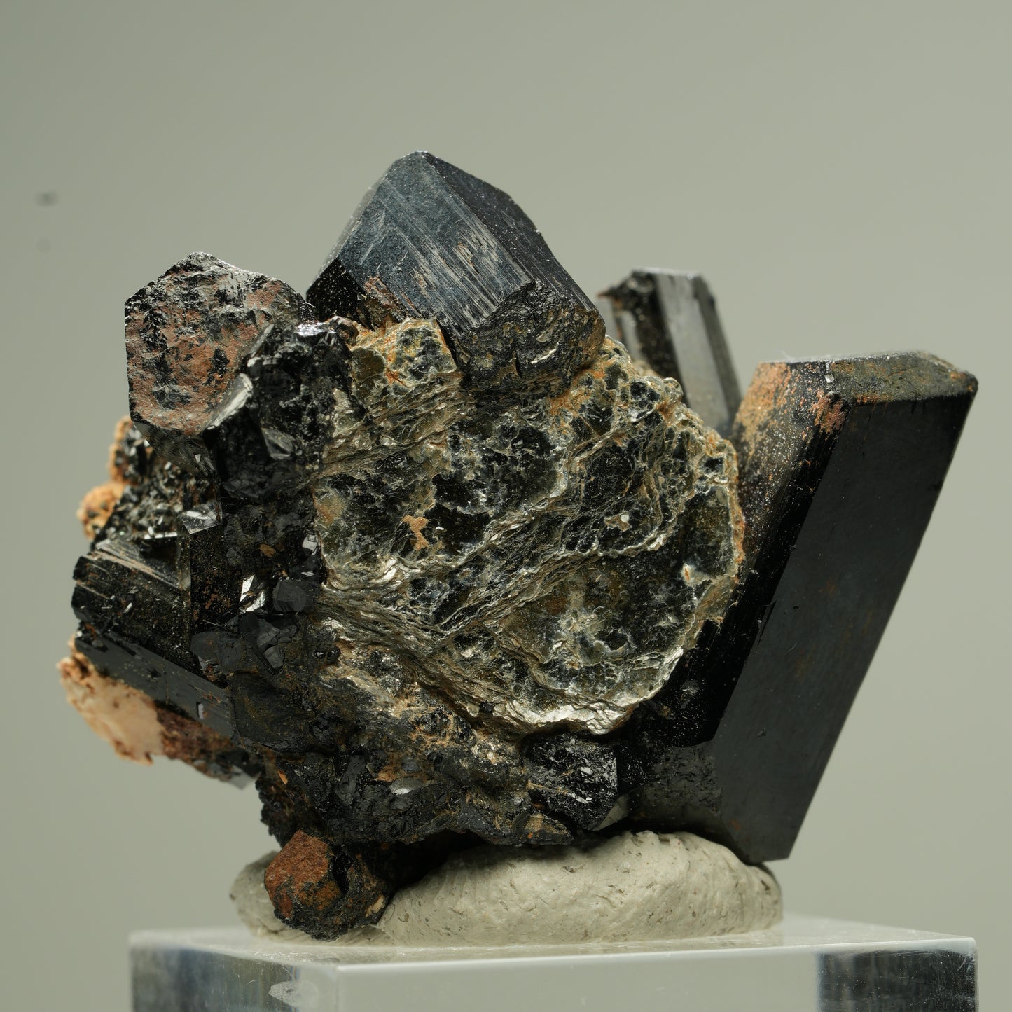 Seltene Muskovit, Schörl Turmalin Formation Erongo, Namibia 34*33*24mm #13834