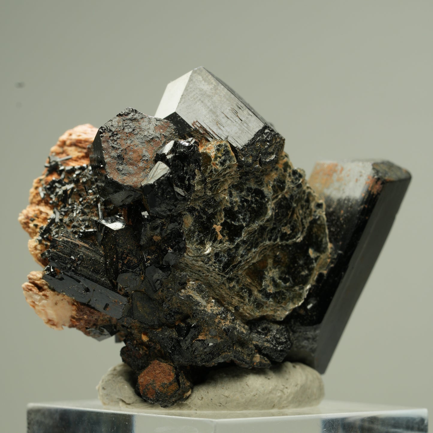 Seltene Muskovit, Schörl Turmalin Formation Erongo, Namibia 34*33*24mm #13834