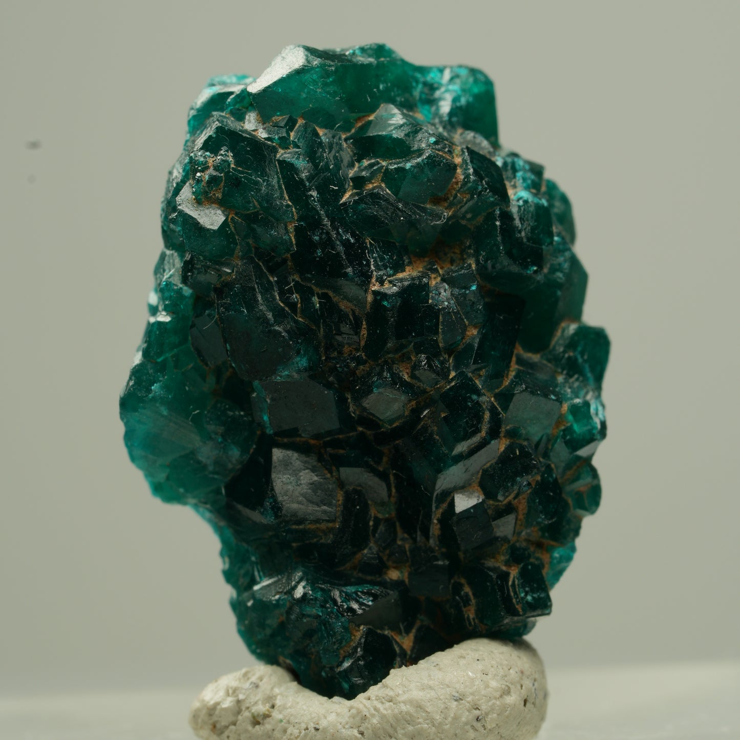 Seltene Dioptas XX Stufe, grün Kaokoveld, Namibia 24*17*8mm #13842