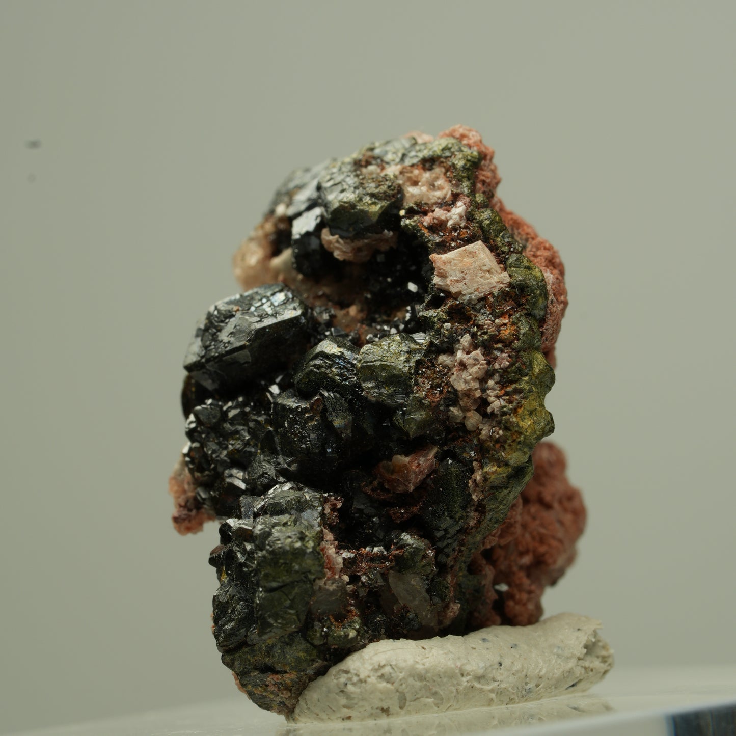 Seltene Andradit, Granat Stufe, braun schwarz Erongo, Namibia 24*17*15mm #13844