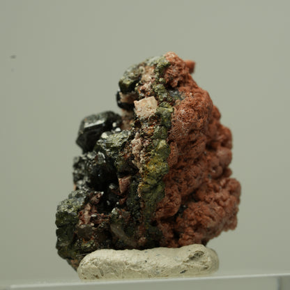 Seltene Andradit, Granat Stufe, braun schwarz Erongo, Namibia 24*17*15mm #13844