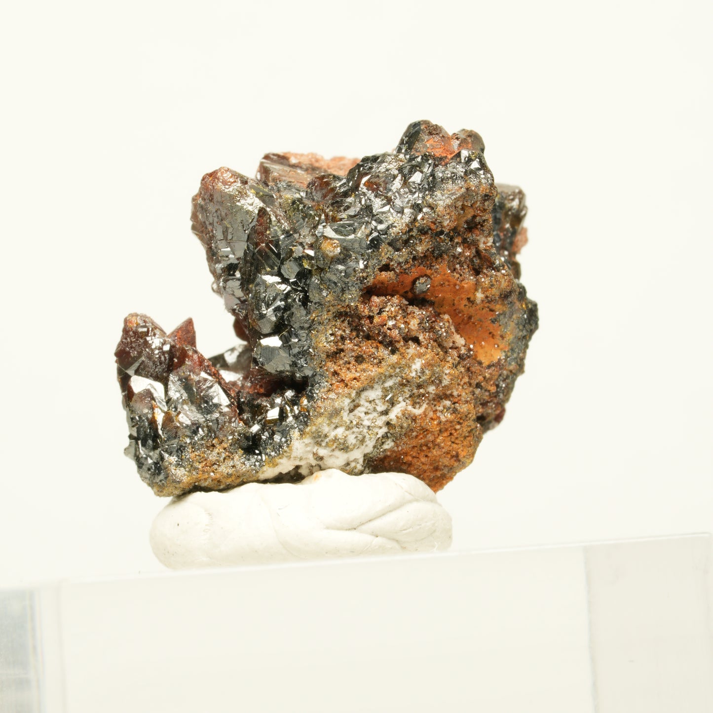 Seltene Andradit, Granat Stufe, braun schwarz Erongo, Namibia 22*18*14mm #13845