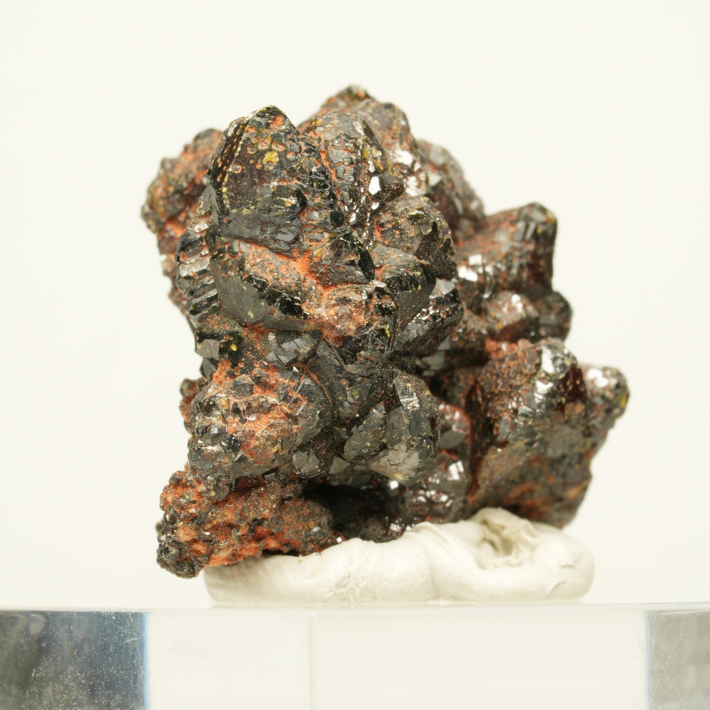 Seltene Andradit, Granat Stufe, braun schwarz Erongo, Namibia 20*20*15mm #13847