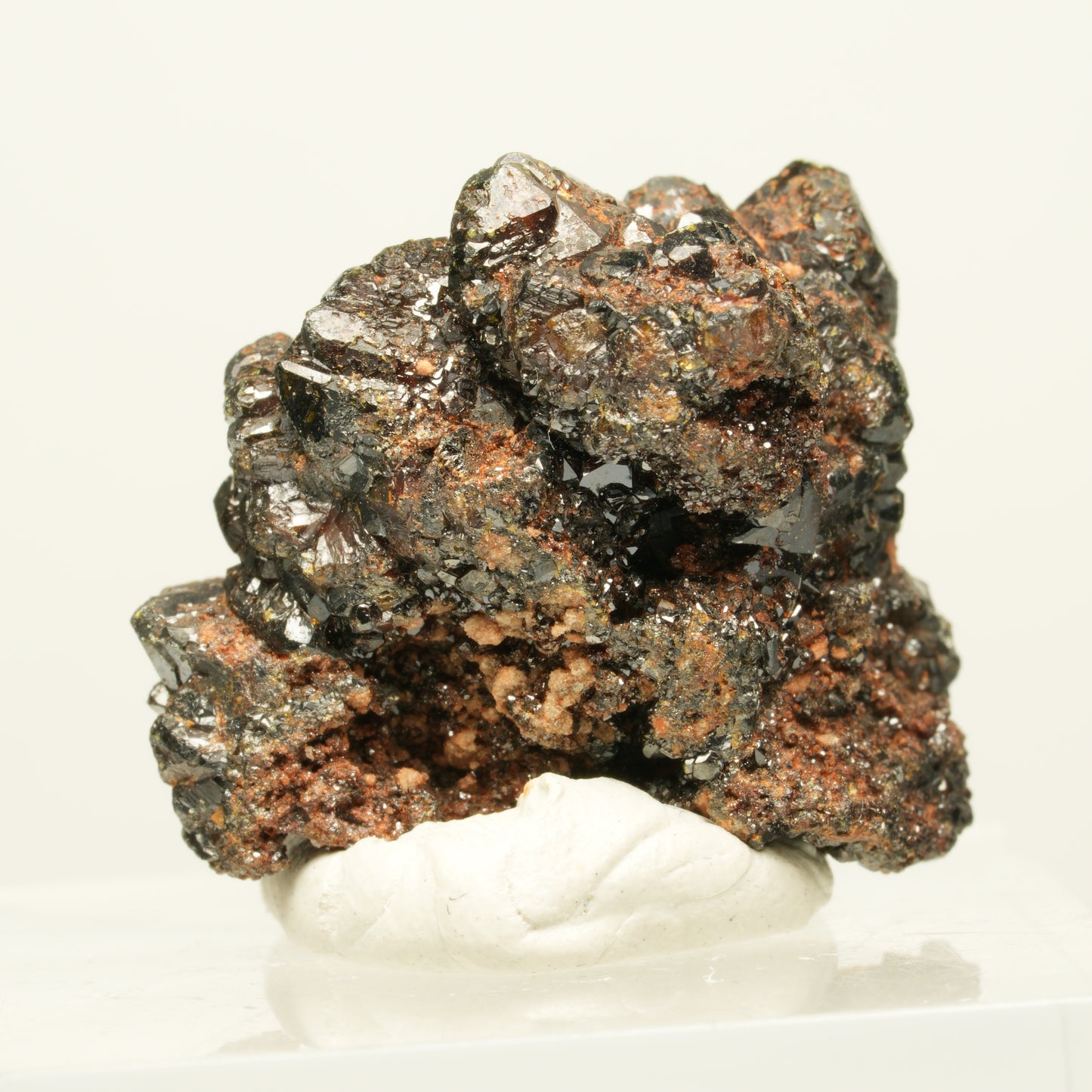 Seltene Andradit, Granat Stufe, braun schwarz Erongo, Namibia 20*20*15mm #13847