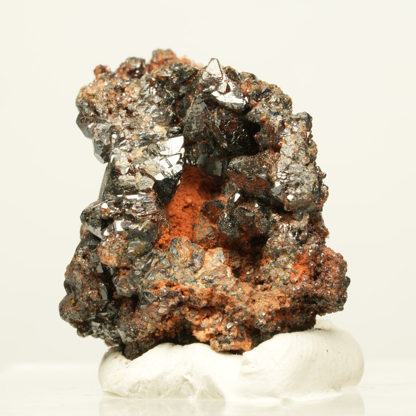 Seltene Andradit, Granat Stufe, braun schwarz Erongo, Namibia 19*16*12mm #13848