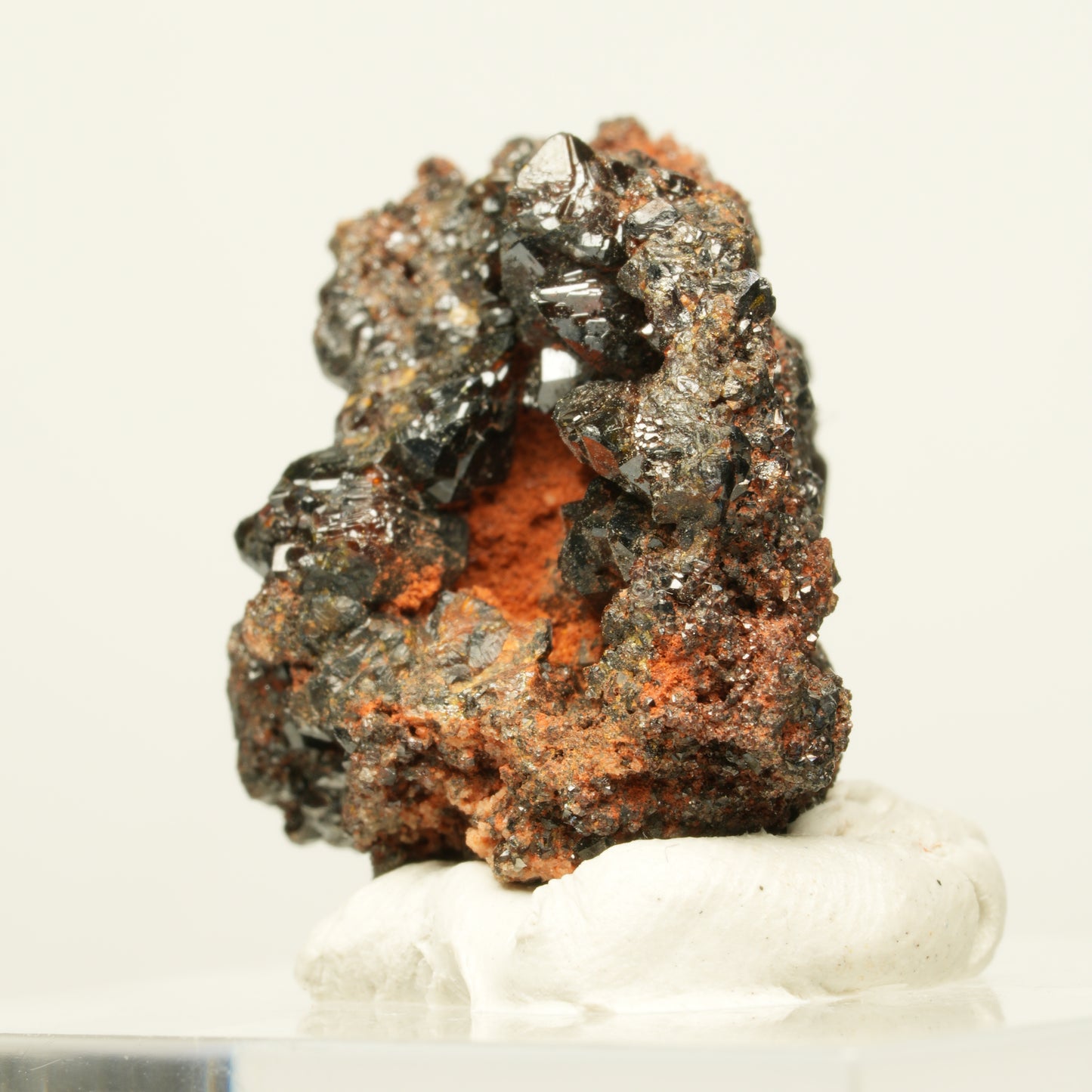 Seltene Andradit, Granat Stufe, braun schwarz Erongo, Namibia 19*16*12mm #13848