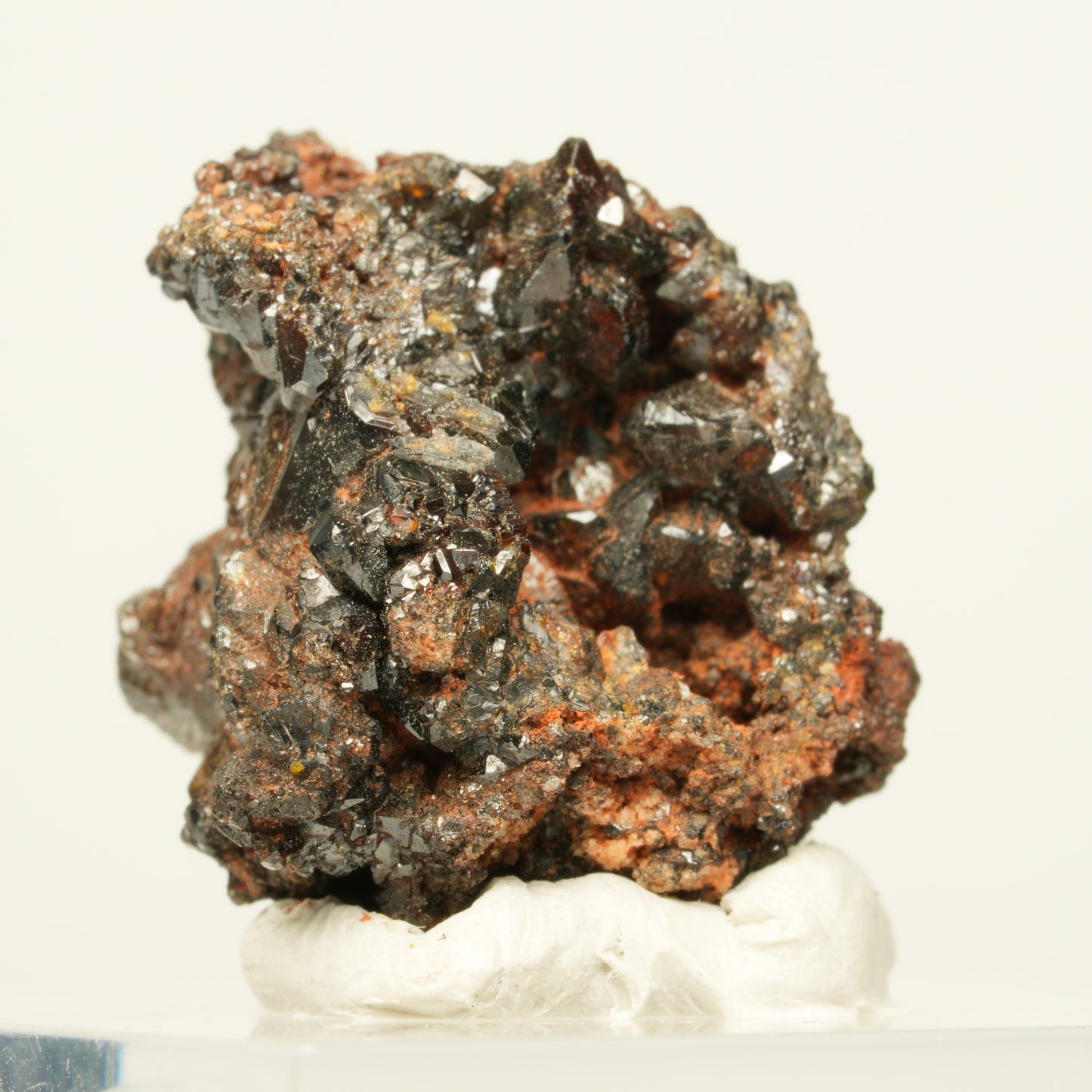 Seltene Andradit, Granat Stufe, braun schwarz Erongo, Namibia 19*16*12mm #13848