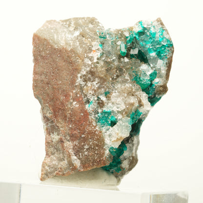 Seltene Dioptas XX, Calcit Stufe, grün Republik Kongo 31*24*20mm #13866