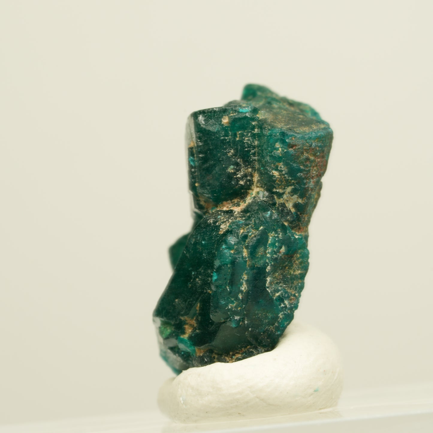 Seltene Dioptas XX Stufe, grün Republik Kongo 19*16*8mm #13886