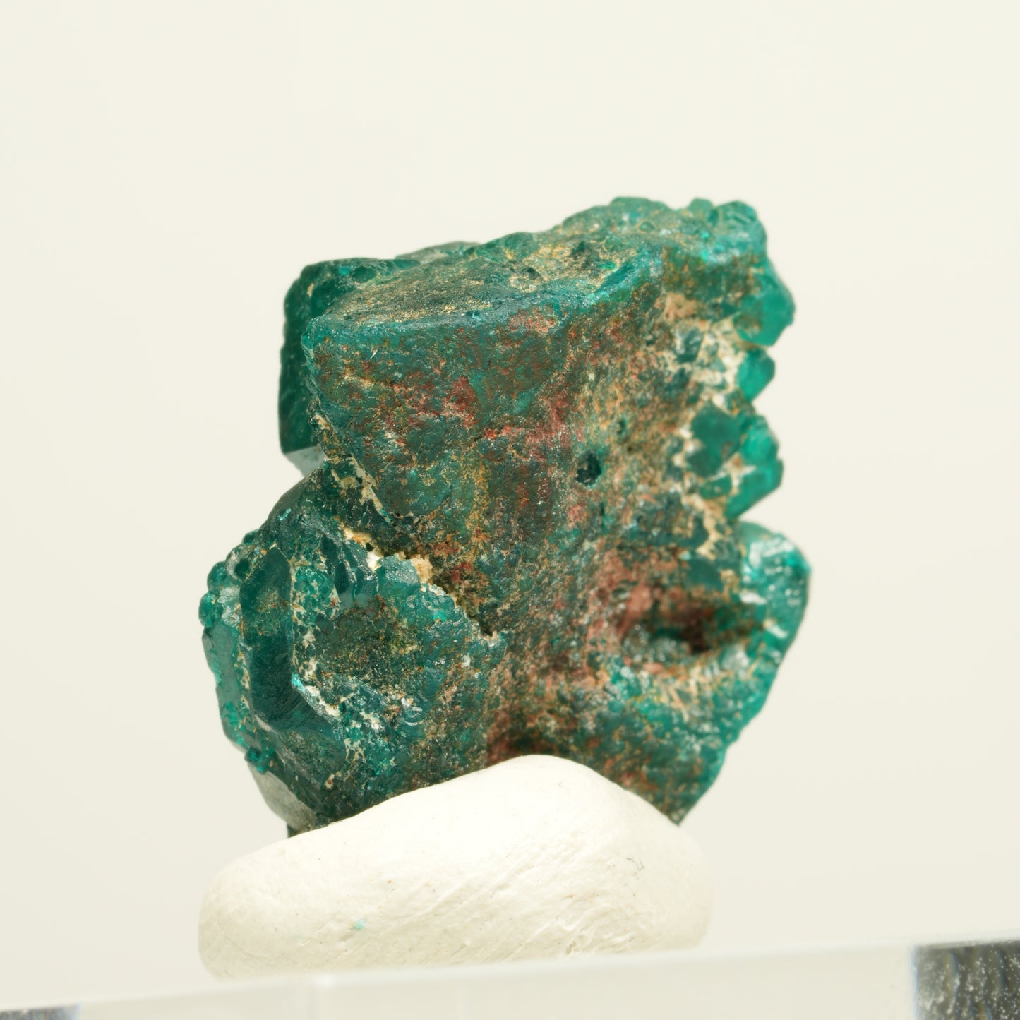 Seltene Dioptas XX Stufe, grün Republik Kongo 19*16*8mm #13886