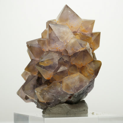 Seltene Phantom Amethyst Zepter Stufe, doppelseitig Goboboseb Namibia 75*65*49mm #13896