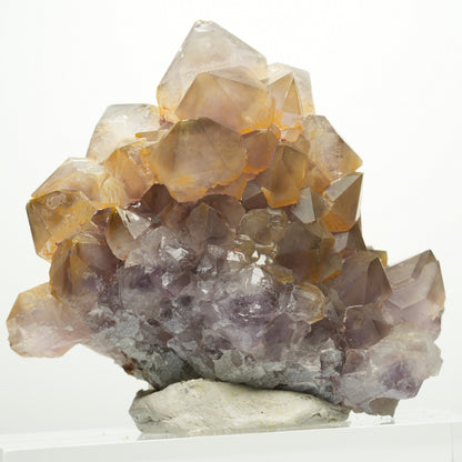 Seltene Phantom Amethyst Zepter Stufe, doppelseitig Goboboseb Namibia 75*65*49mm #13896