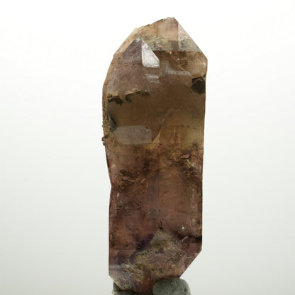 Enhydro Skelett Phantom Amethyst Doppelender, 1x Blase Brandberg, Namibia 96*38*29mm #13897