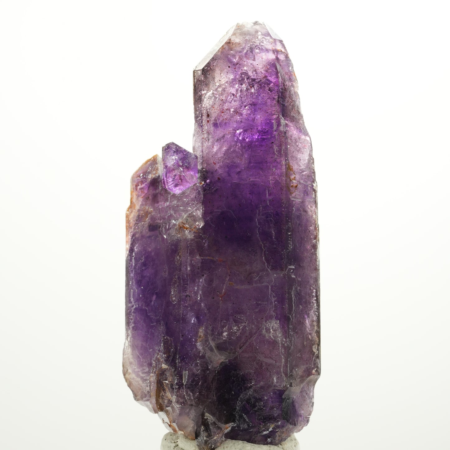 Enhydro Skelett Phantom Amethyst Doppelender, große Blase Brandberg, Namibia 98*46*41mm #13899
