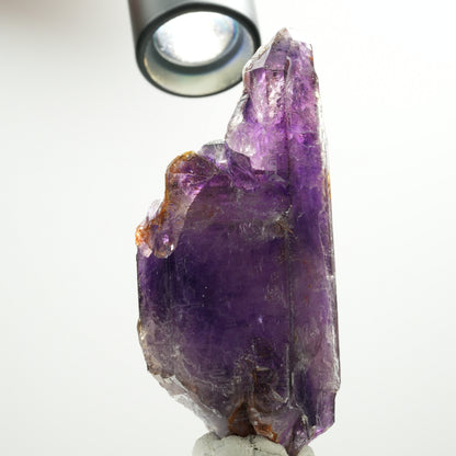 Enhydro Skelett Phantom Amethyst Doppelender, große Blase Brandberg, Namibia 98*46*41mm #13899
