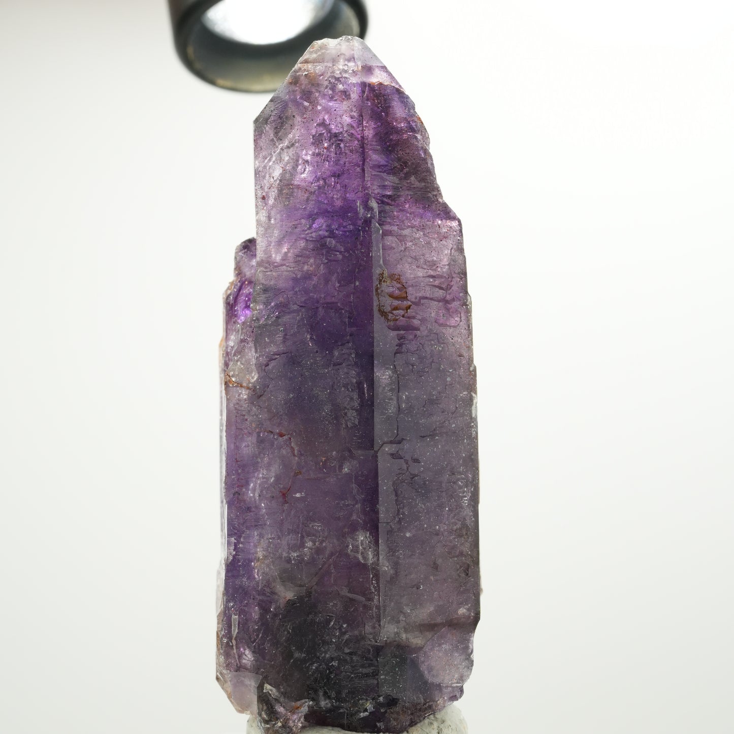 Enhydro Skelett Phantom Amethyst Doppelender, große Blase Brandberg, Namibia 98*46*41mm #13899