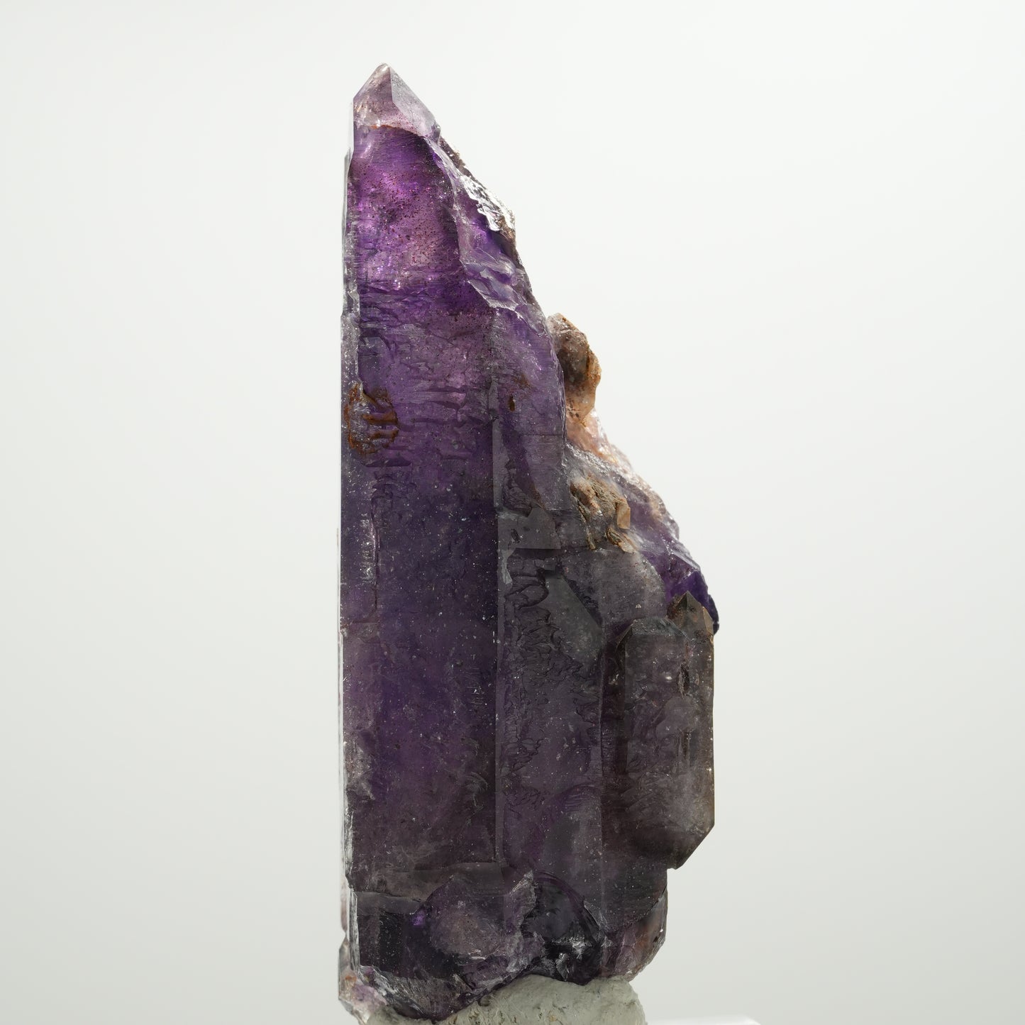 Enhydro Skelett Phantom Amethyst Doppelender, große Blase Brandberg, Namibia 98*46*41mm #13899