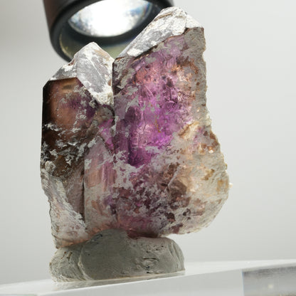 Skelett Phantom Amethyst Eisen Zepter Stufe Brandberg, Namibia 56*45*29mm #13900