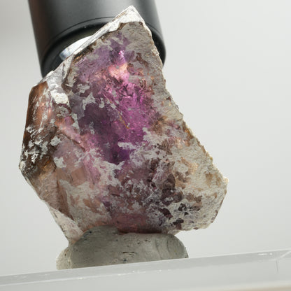 Skelett Phantom Amethyst Eisen Zepter Stufe Brandberg, Namibia 56*45*29mm #13900