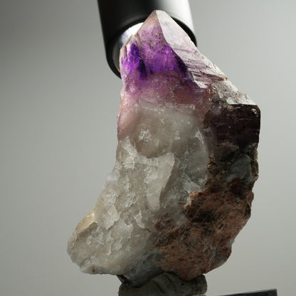 XL Skelett Phantom Amethyst Eisen Zepter Stufe Brandberg, Namibia 96*94*53mm #13902
