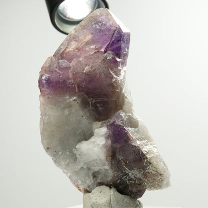 XL Skelett Phantom Amethyst Eisen Zepter Stufe Brandberg, Namibia 96*94*53mm #13902