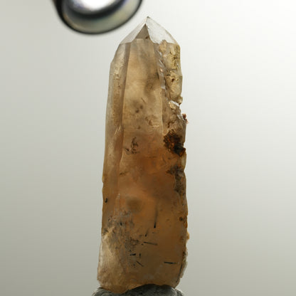 Phantom Rauchquarz, Goshenit (Beryl), Hyalit, Schörl Turmalin Erongo, Namibia 79*26*25mm #13904