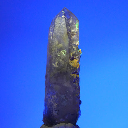 Phantom Rauchquarz, Goshenit (Beryl), Hyalit, Schörl Turmalin Erongo, Namibia 79*26*25mm #13904