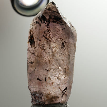 Enhydro Skelett Phantom Amethyst, 2x Blase (große) Brandberg, Namibia 78*32*21mm #13905