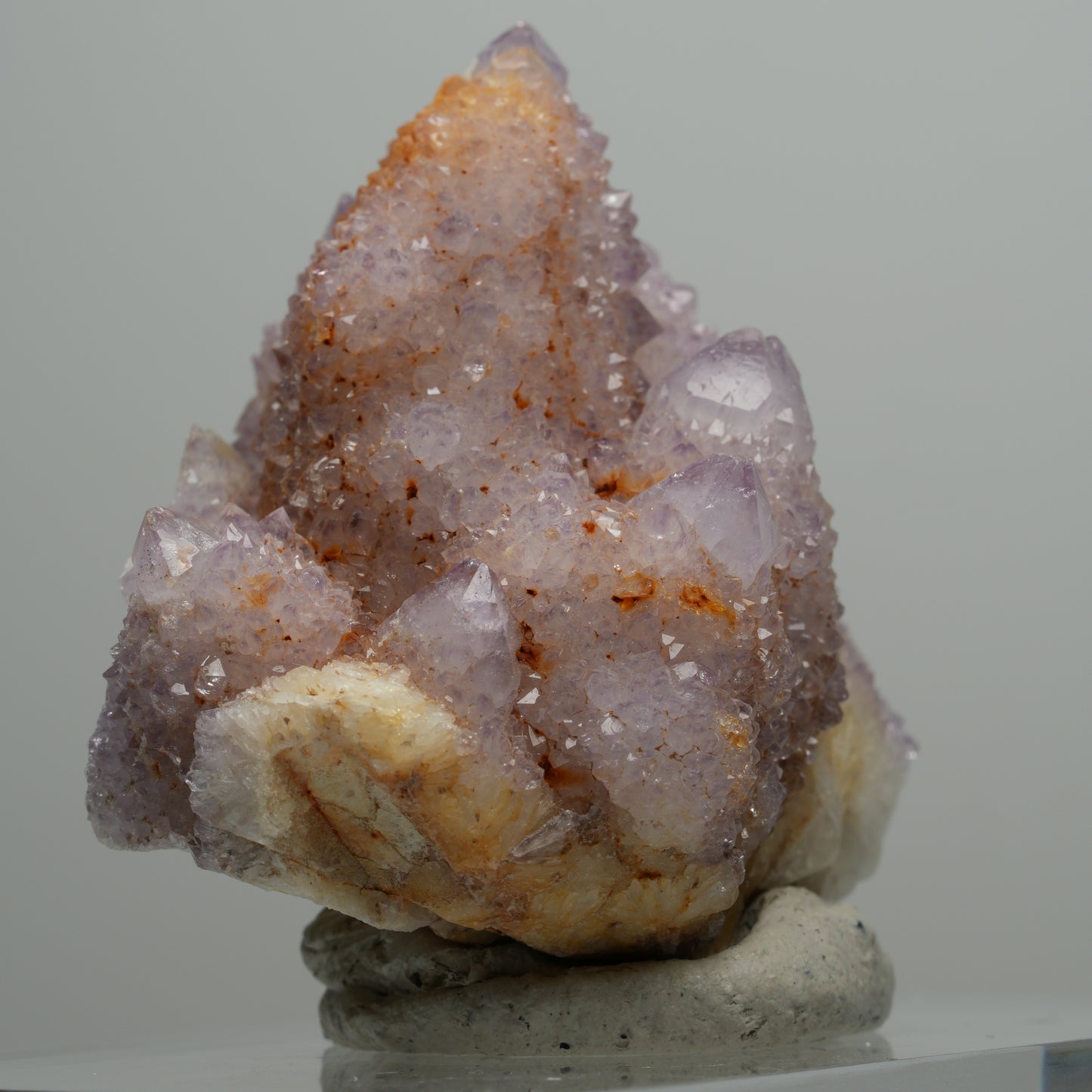Seltene Kaktus Amethyst, Spirit Quarz Stufe, lila Boekenhouthoek, Südafrika 53*50*35mm #13906