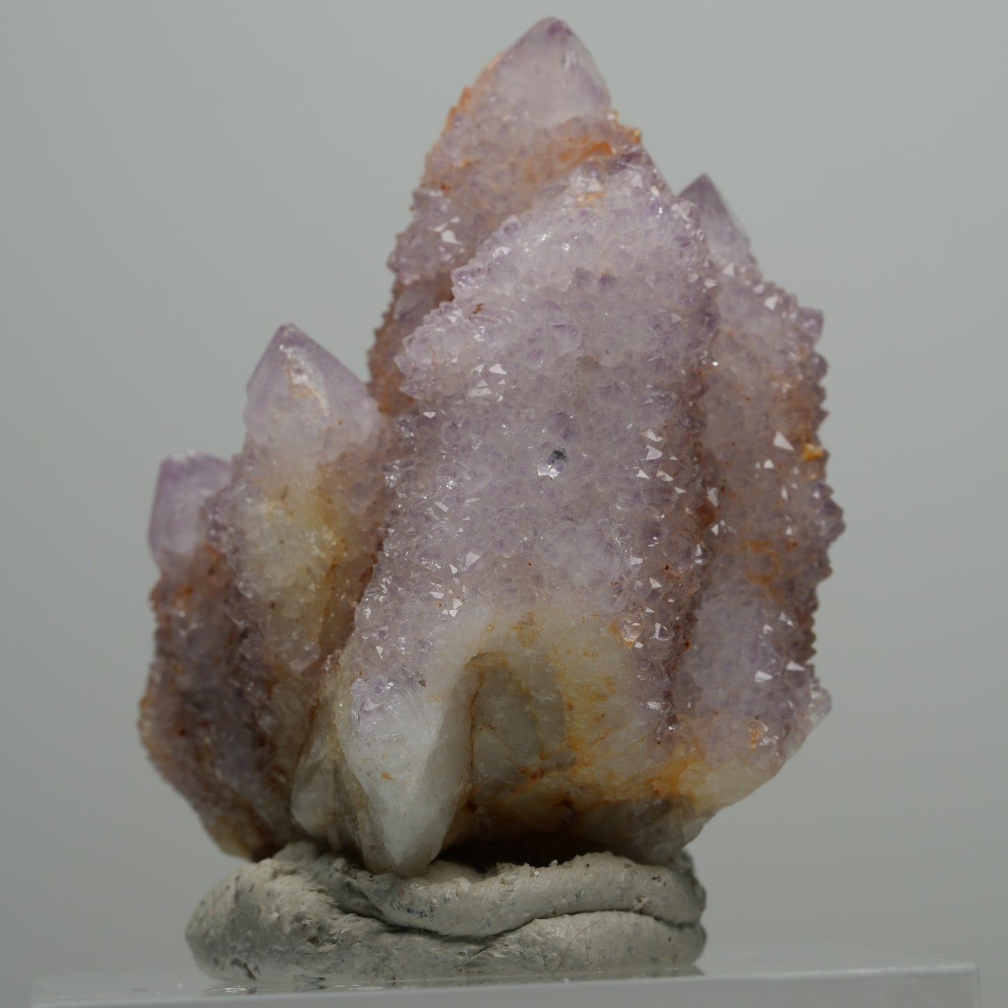 Seltene Kaktus Amethyst, Spirit Quarz Stufe, lila Boekenhouthoek, Südafrika 53*50*35mm #13906