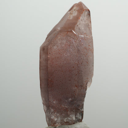 Skelett Phantom Amethyst DT Spitze mit Eisen Brandberg, Namibia 54*20*17mm #13911
