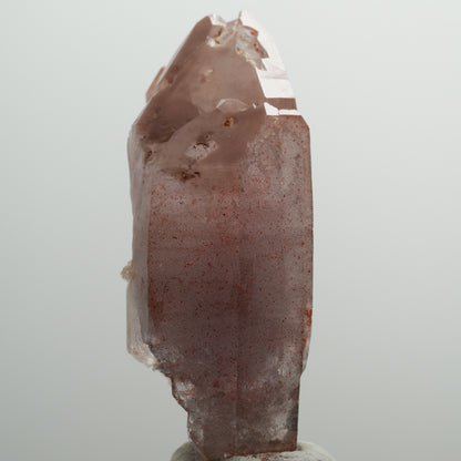 Skelett Phantom Amethyst DT Spitze mit Eisen Brandberg, Namibia 54*20*17mm #13911