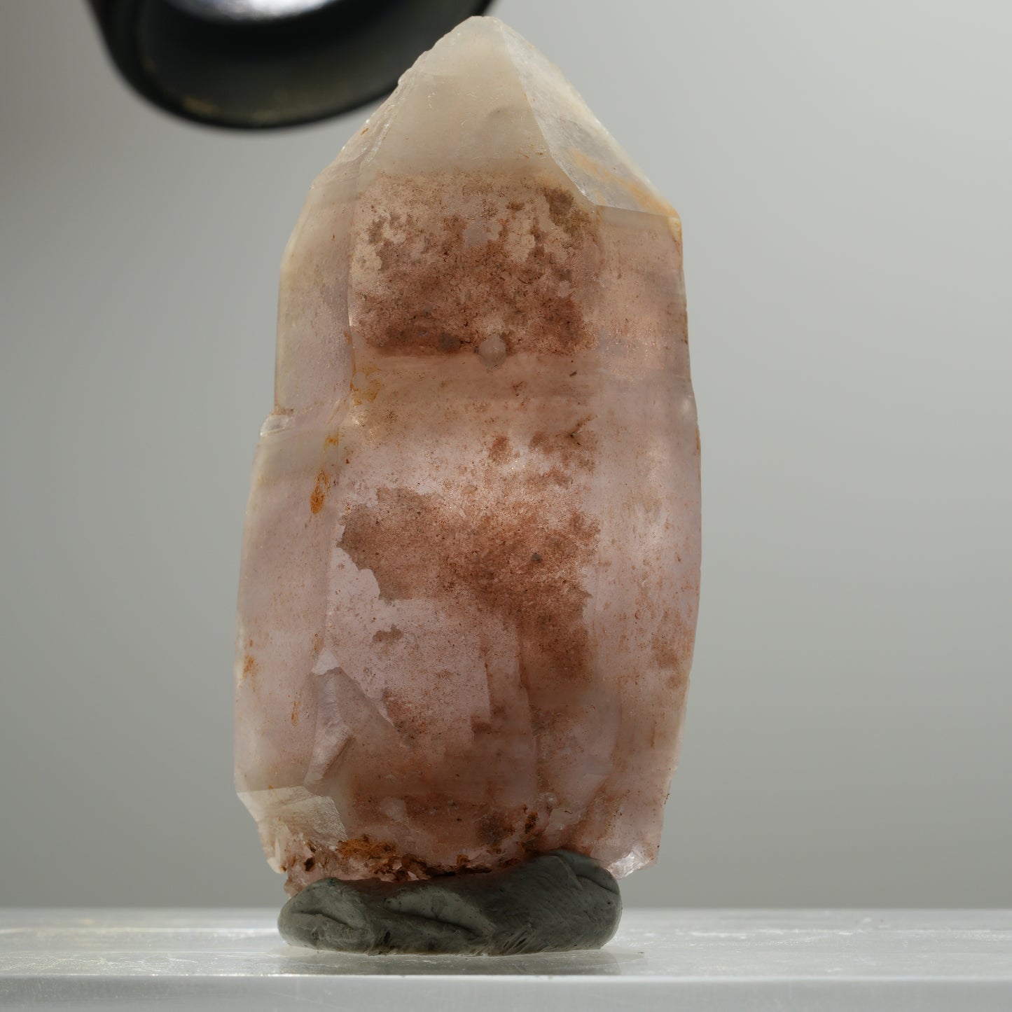 Skelett Phantom Amethyst Spitze Brandberg, Namibia 59*29*21mm #13913