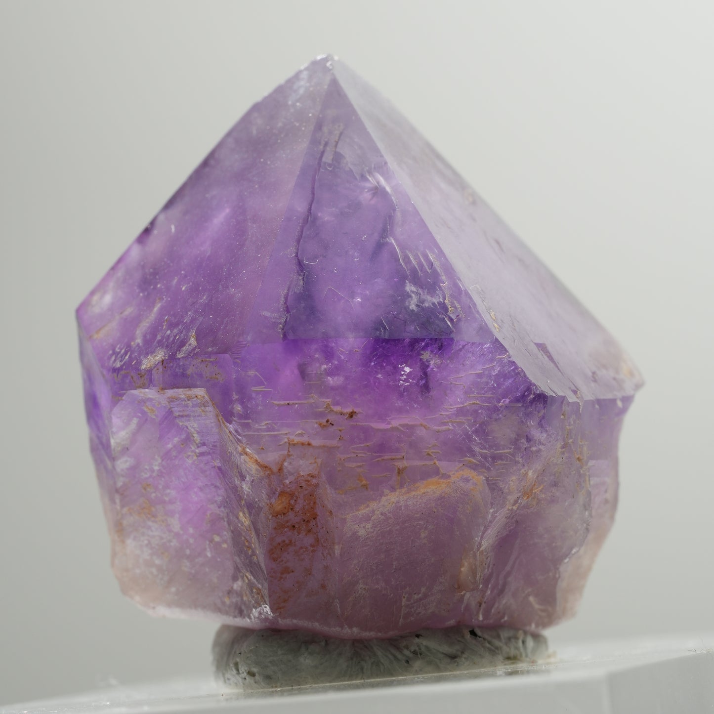 Seltene Phantom Amethyst Skelett Zepter Spitze Goboboseb, Namibia 37*35*30mm #13914