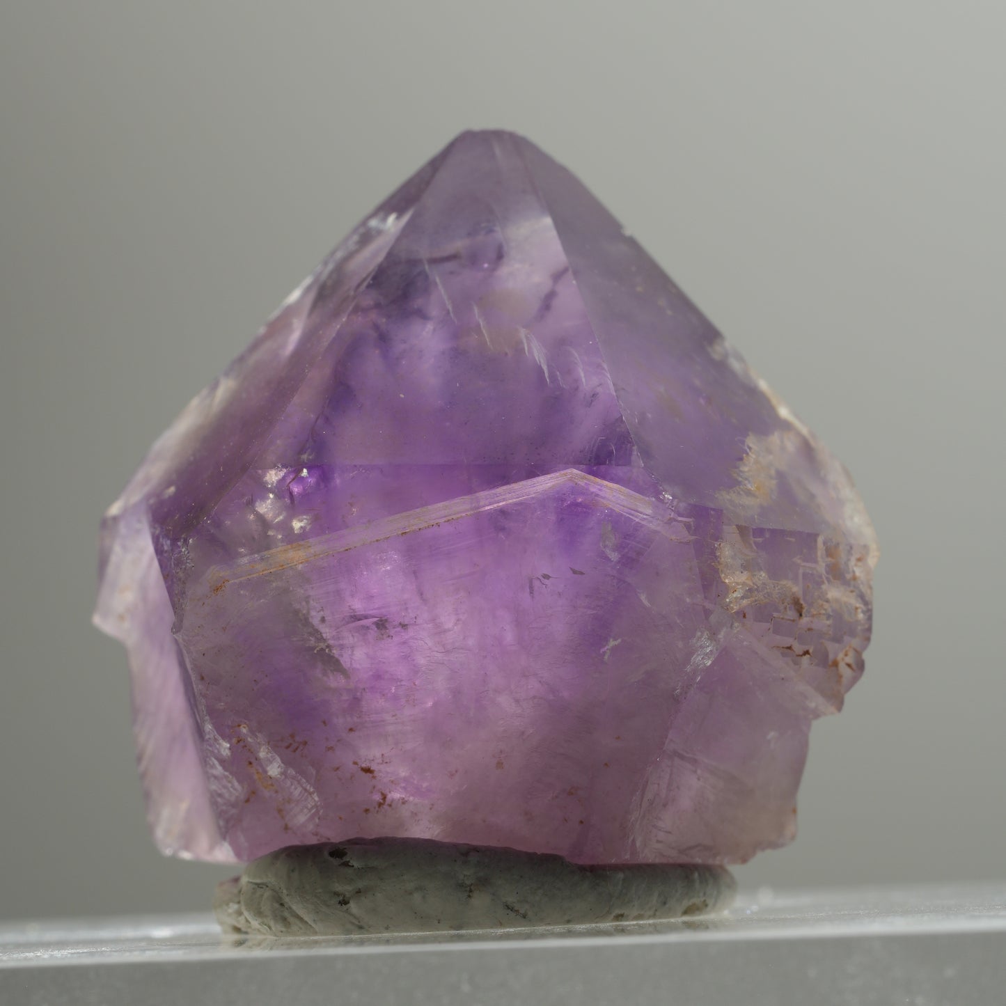 Seltene Phantom Amethyst Skelett Zepter Spitze Brandberg, Namibia 29*31*19mm #13915