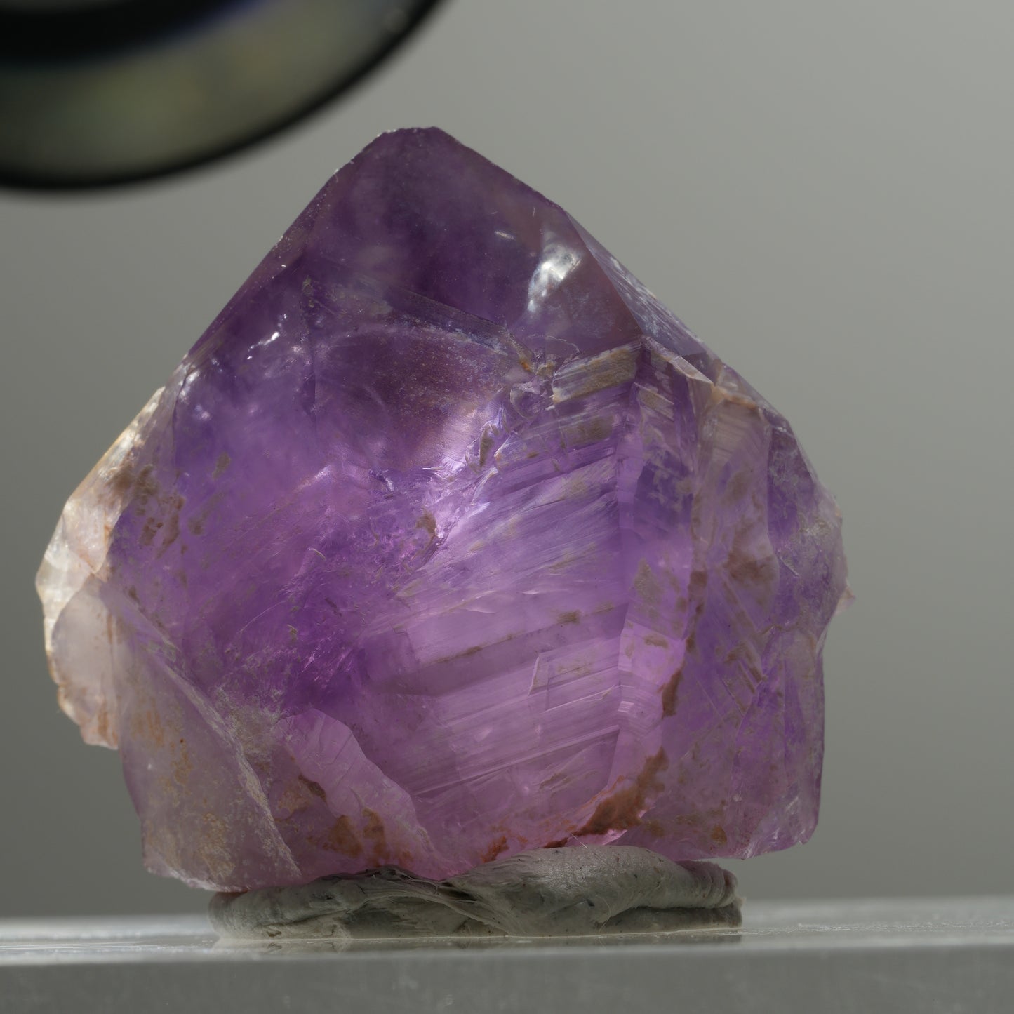 Seltene Phantom Amethyst Skelett Zepter Spitze Brandberg, Namibia 29*31*19mm #13915