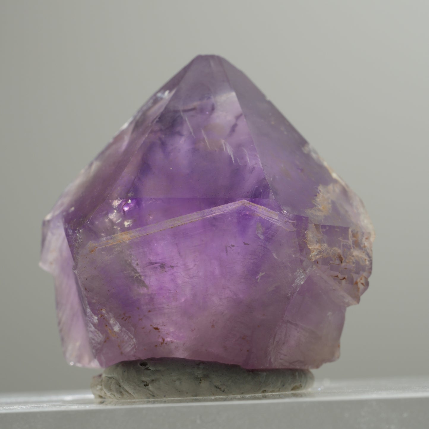 Seltene Phantom Amethyst Skelett Zepter Spitze Brandberg, Namibia 29*31*19mm #13915
