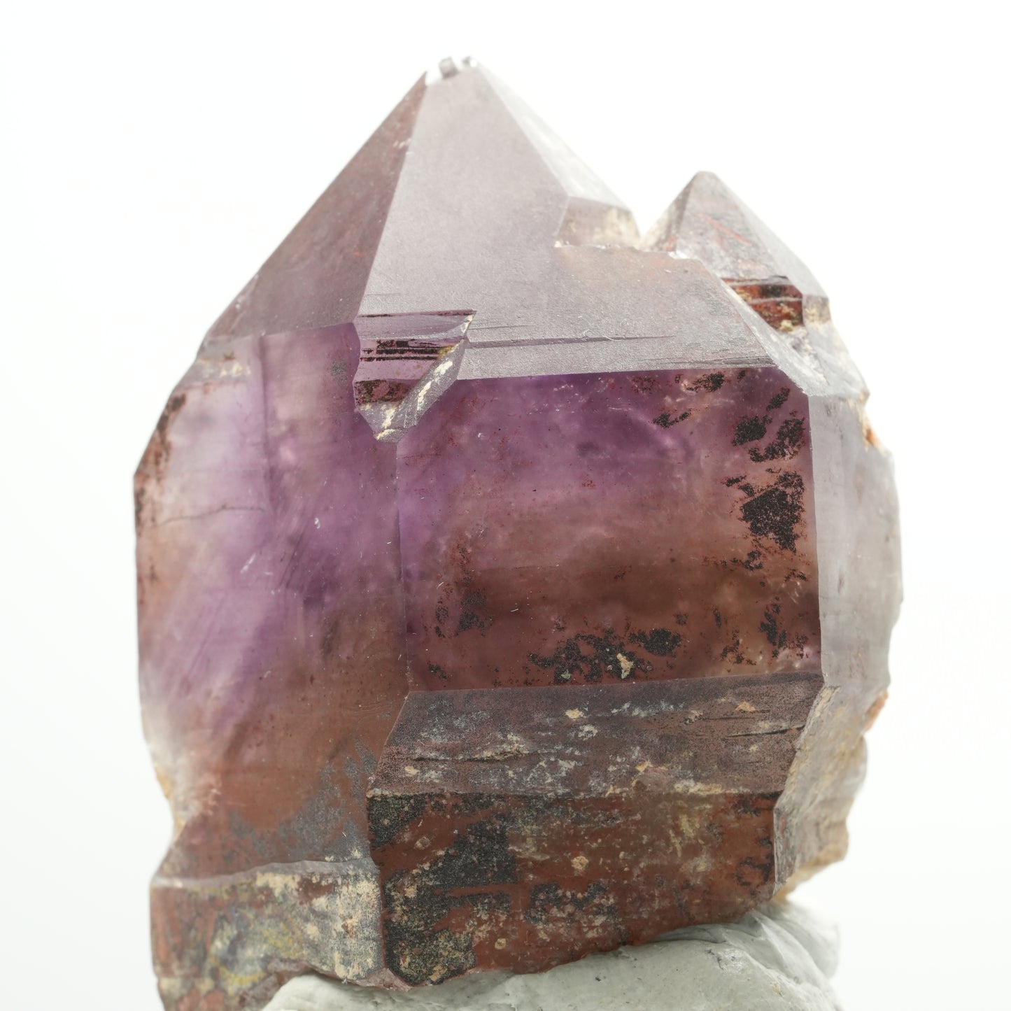 Seltene Phantom Amethyst Skelett Zepter Spitze Brandberg, Namibia 52*40*33mm #13917