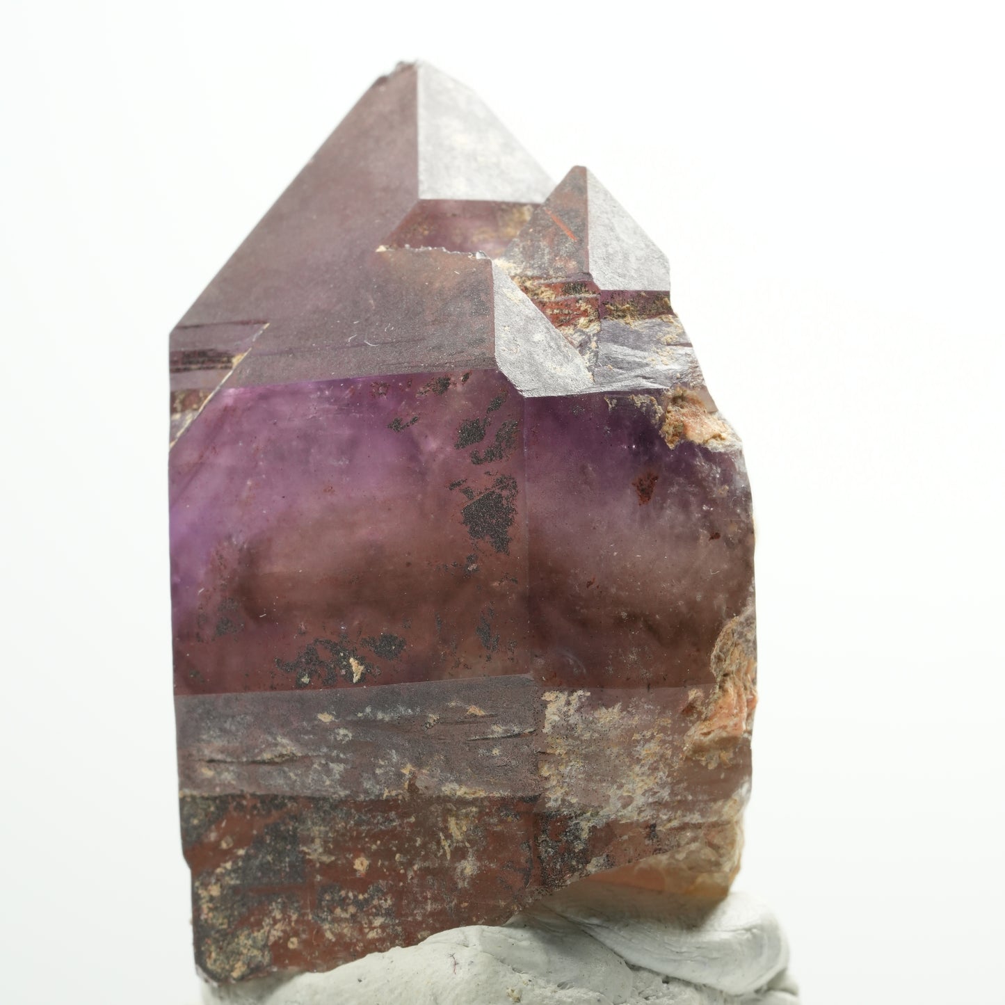 Seltene Phantom Amethyst Skelett Zepter Spitze Brandberg, Namibia 52*40*33mm #13917