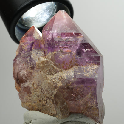 Seltene Phantom Amethyst Skelett Zepter Spitze Brandberg, Namibia 52*40*33mm #13917