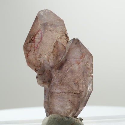 Enhydro Skelett Phantom Amethyst Doppelender, 1x Blase Brandberg, Namibia 58*39*20mm #13920