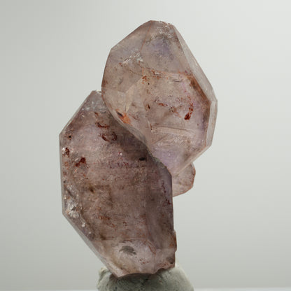 Enhydro Skelett Phantom Amethyst Doppelender, 1x Blase Brandberg, Namibia 58*39*20mm #13920
