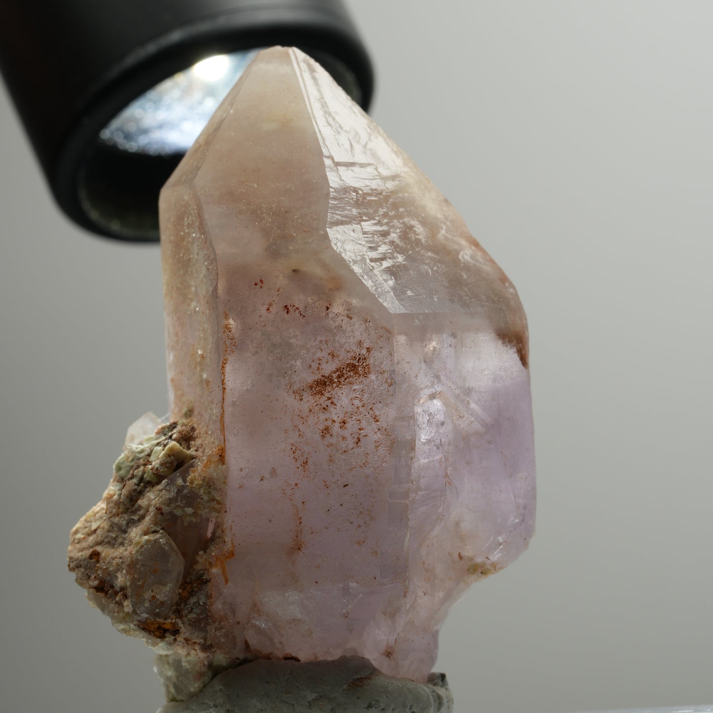 Seltene Skelett Phantom Amethyst Spitze Brandberg, Namibia 57*39*32mm #13921