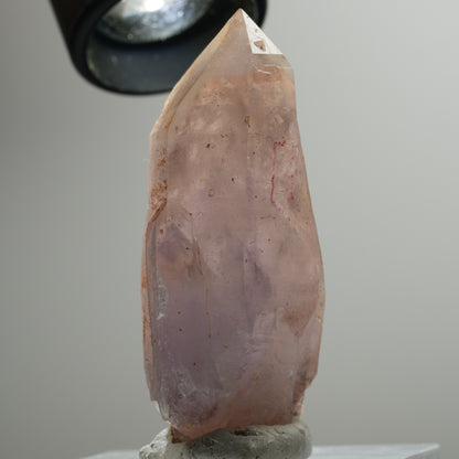 Enhydro Skelett Phantom Amethyst Spitze, 1x Blase Brandberg, Namibia 63*31*26mm #13923