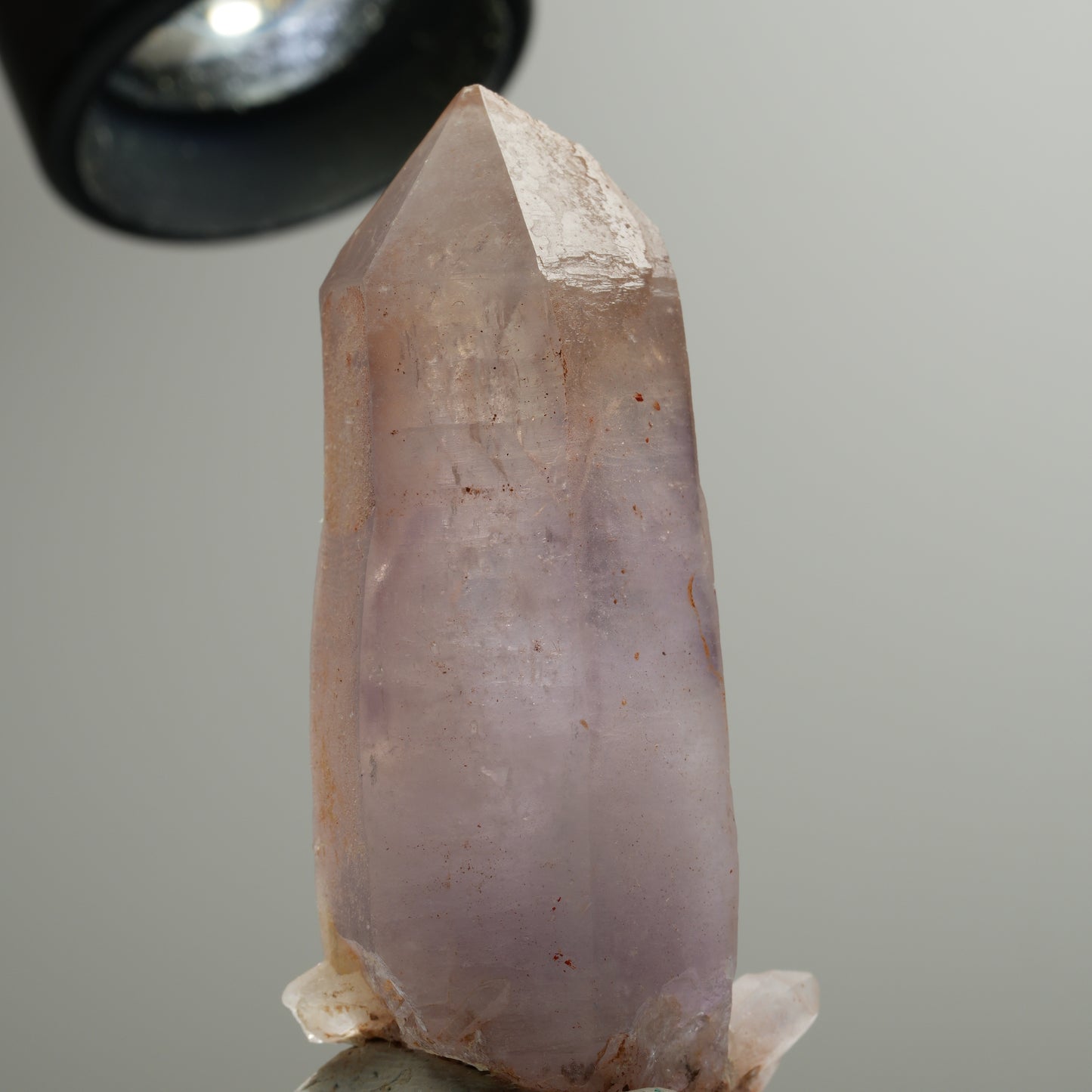 Seltene Skelett Phantom Amethyst Spitze Brandberg, Namibia 63*23*19mm #13925