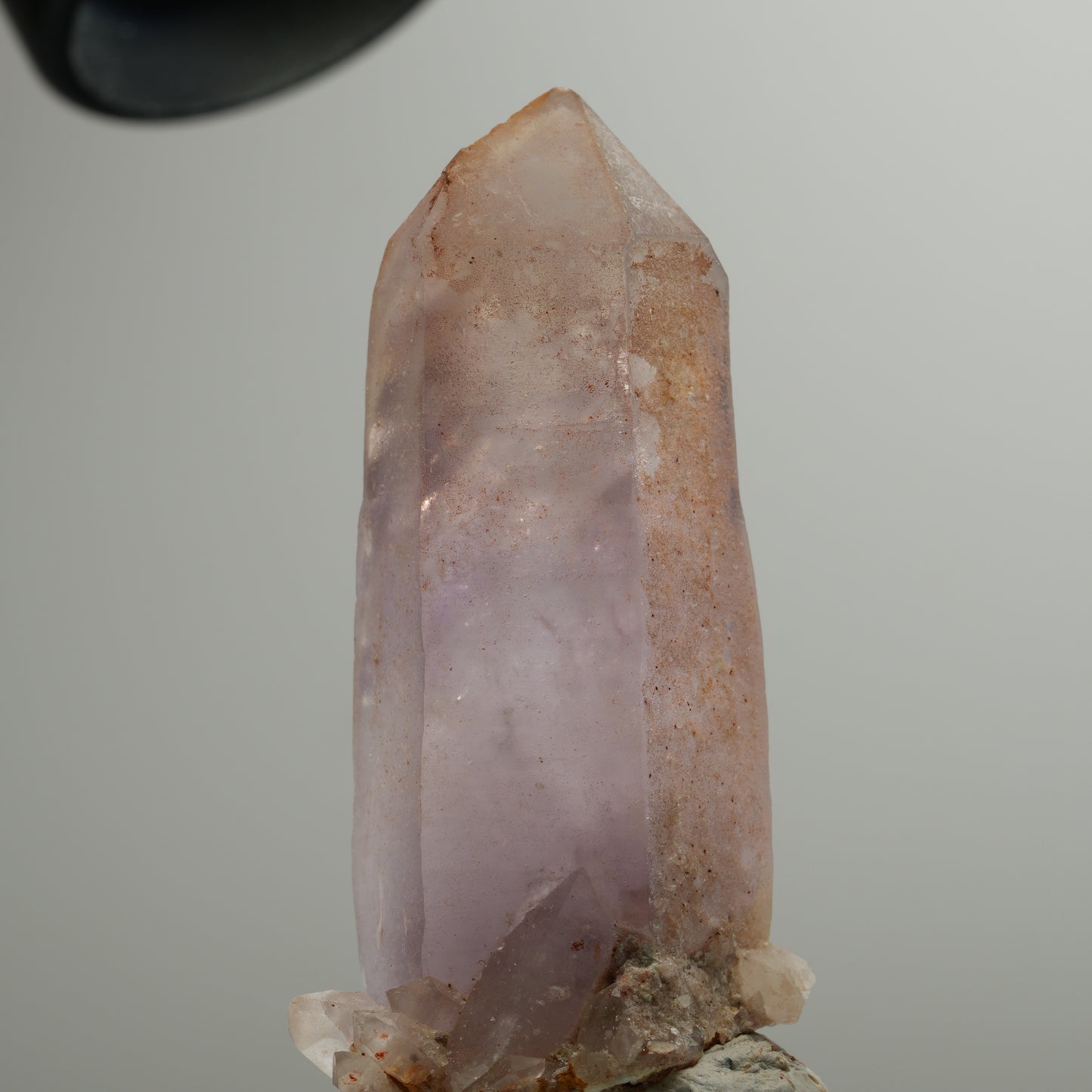 Seltene Skelett Phantom Amethyst Spitze Brandberg, Namibia 63*23*19mm #13925