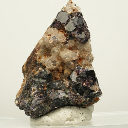 Seltene Phantom Fluorit Würfel, Quarz Stufe Erongo, Namibia 57*46*41mm #13930