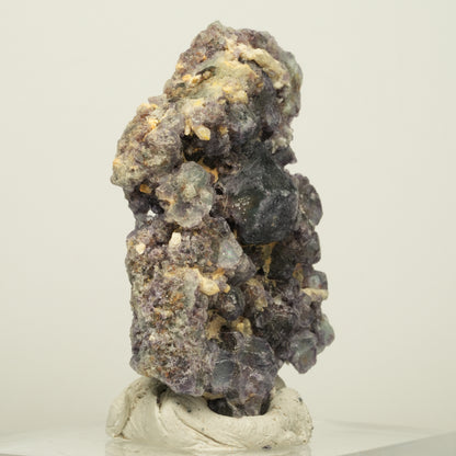 Phantom Fluorit hexagonal, Muskovit Stufe Erongo, Namibia 65*47*14mm #13931
